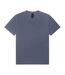 Unisex Adult Washed Canvas Heavyweight T-shirt Washed Navy Bella + Canvas-2