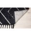 Tapis Déco en Laine David 162x230 Noir-5