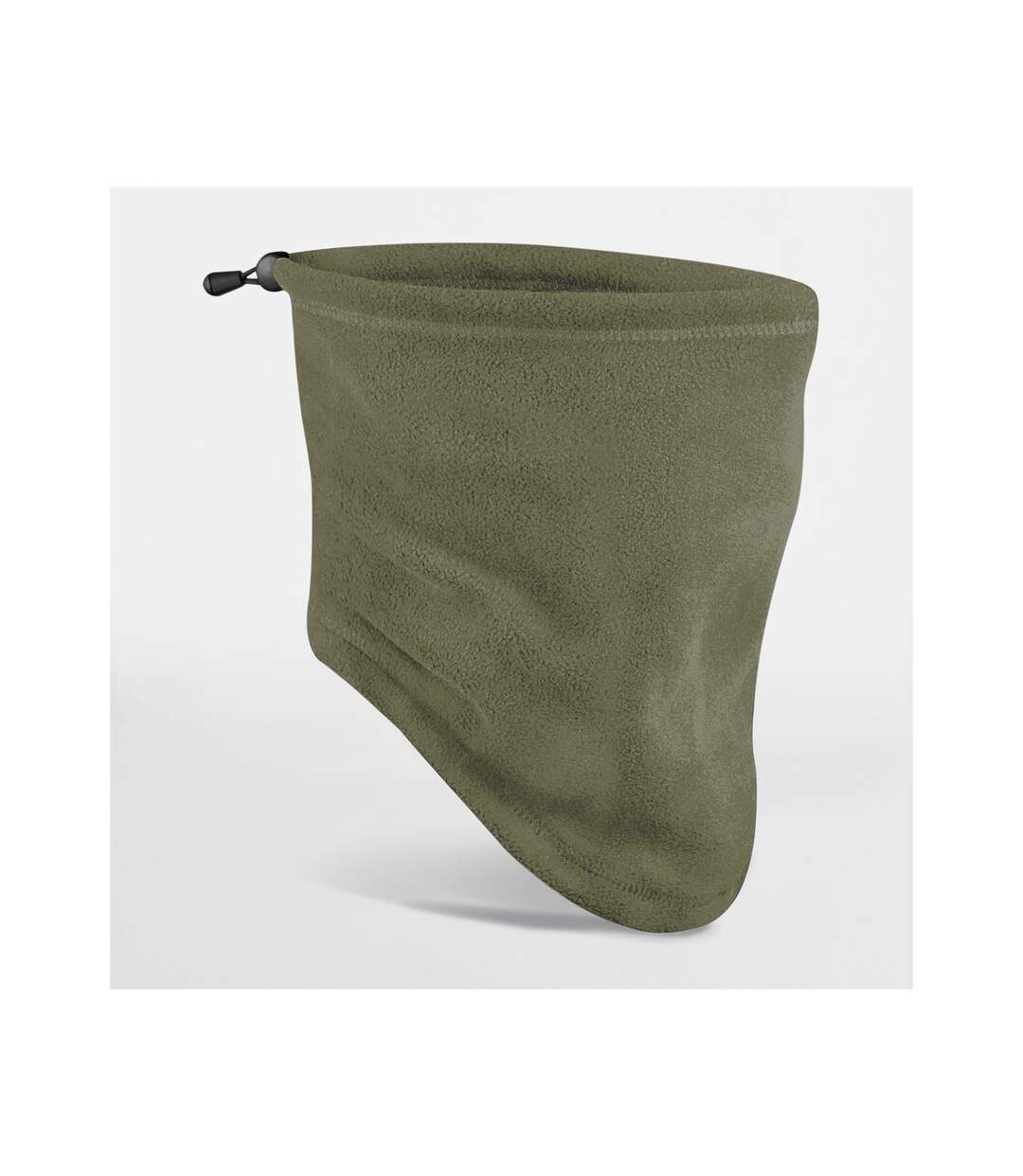 Fleece Recycled Snood Olive Green Beechfield-2