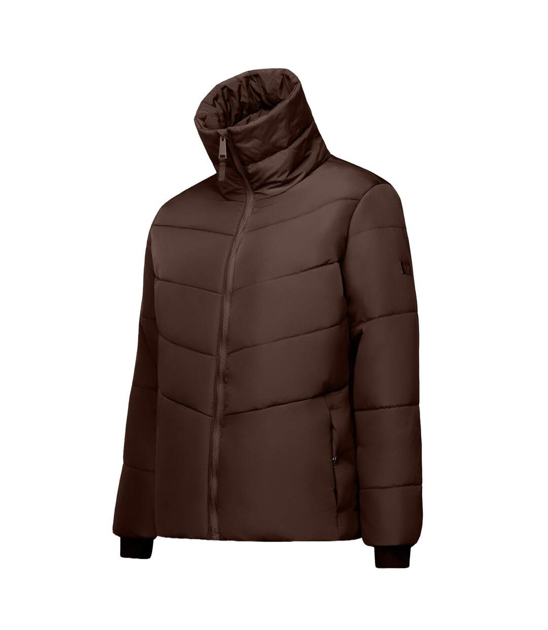 Womens/ladies Amelle Padded Jacket Dark Cherry Regatta-4