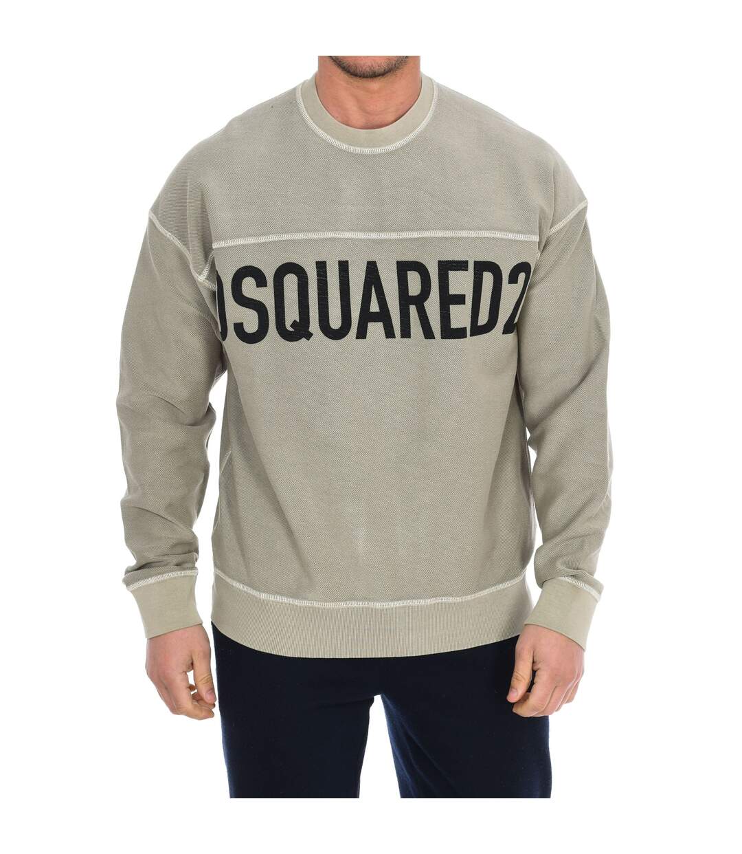 Men's long-sleeved crew-neck sweatshirt S74GU0536-S25462-1