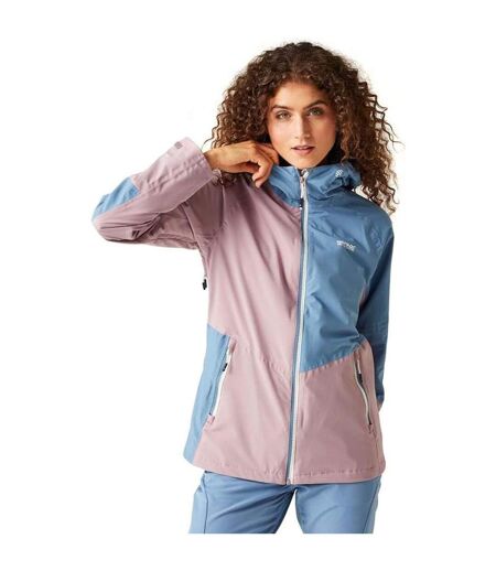 Womens/ladies Raddick Ii Waterproof Jacket Heather Coronet Blue Regatta