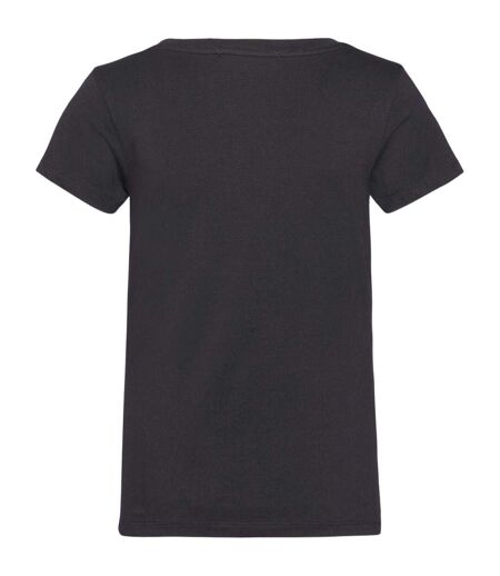T-shirt Motif/style Brodé Femme Noir Calvin Klein