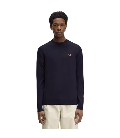 Pull Classic Homme Bleu Marine Fred Perry