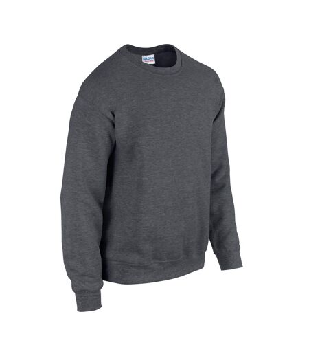 Gildan Mens Heavy Blend Sweatshirt (Dark Heather) - UTPC6249
