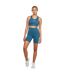 Cuissard de cyclisme essentials femme bleu sarcelle SikSilk-3