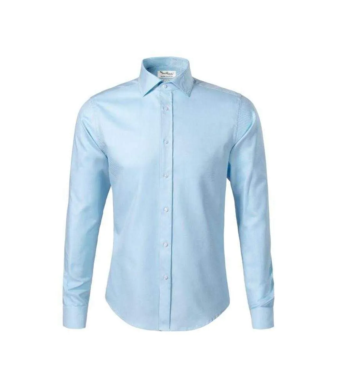 Mens Journey Shirt Blue Malfini-1