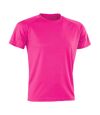 Spiro Mens Aircool T-Shirt (Flo Pink)