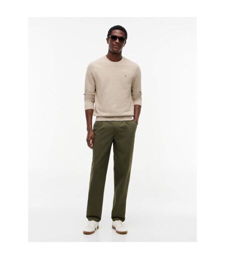 Mens Jumper Khaki Tommy Hilfiger