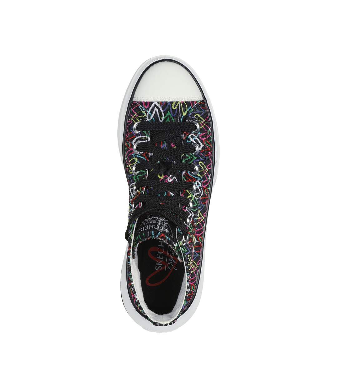 Basket Montante à Lacets Skechers Love Letters-4