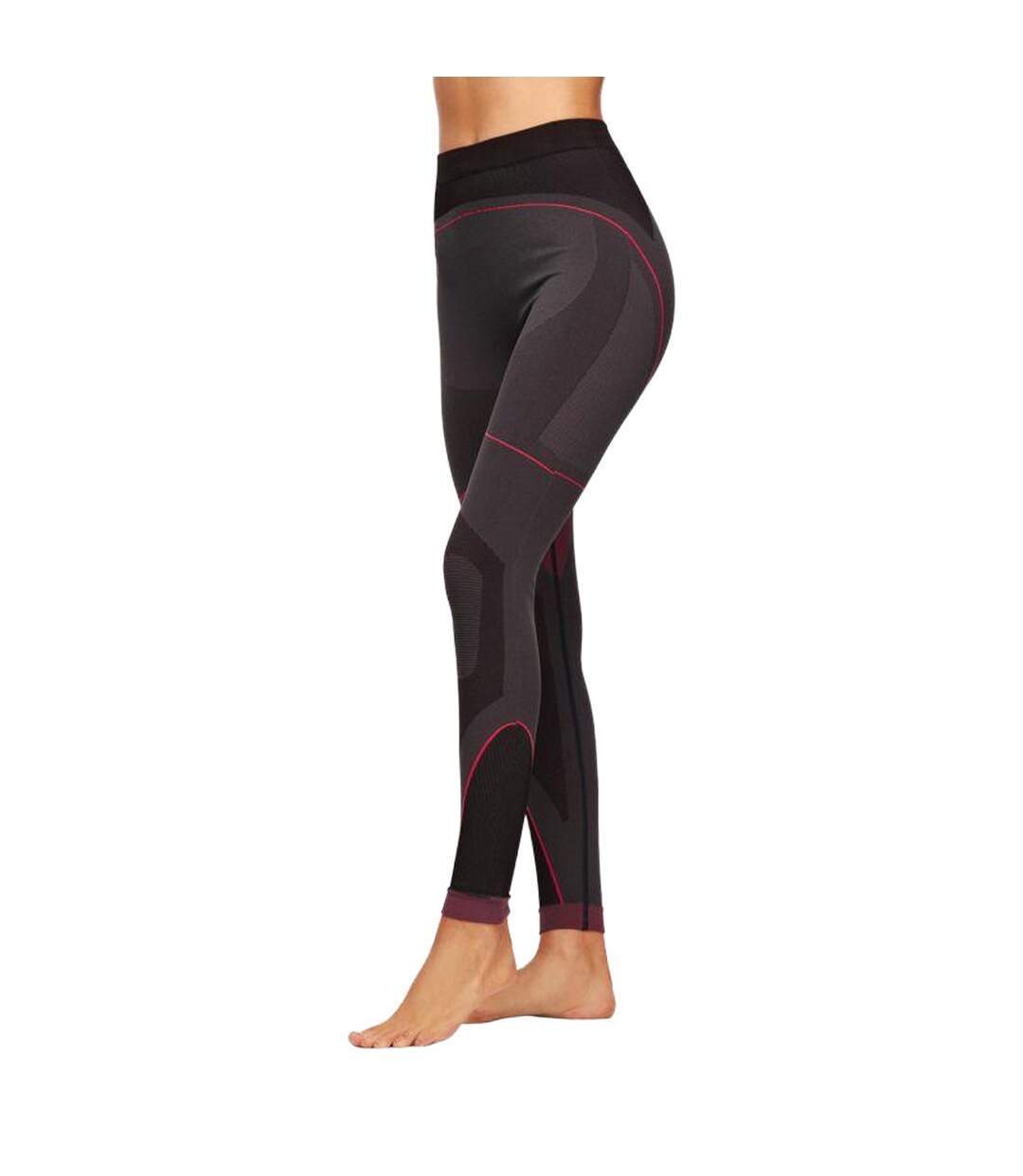 Bas Thermique Tactical Mora Femme Rose Graphite Alpinus-3