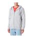 Veste À Capuche Premium Homme Gris Chiné HRM-1