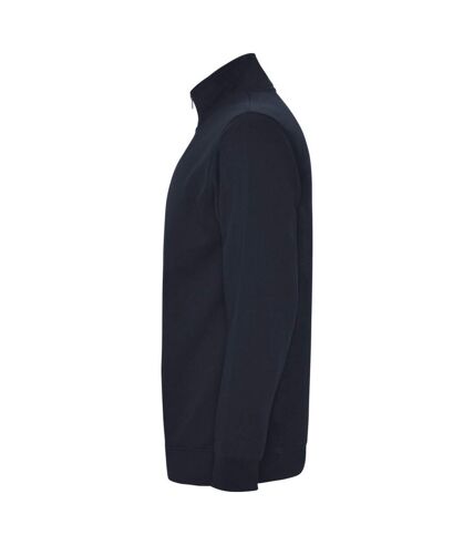 Roly Mens Aneto Quarter Zip Sweatshirt (Navy Blue) - UTPF4313