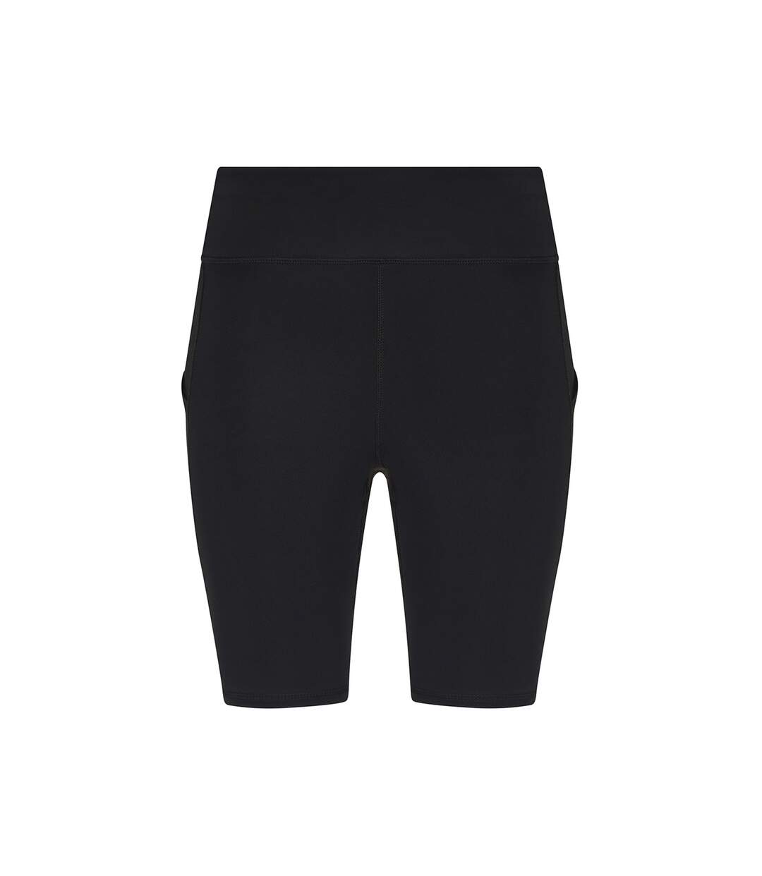 Womens/ladies tech recycled shorts black Awdis