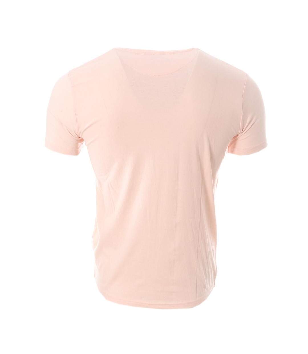 T-shirt rose homme best mountain 1013 - l-2