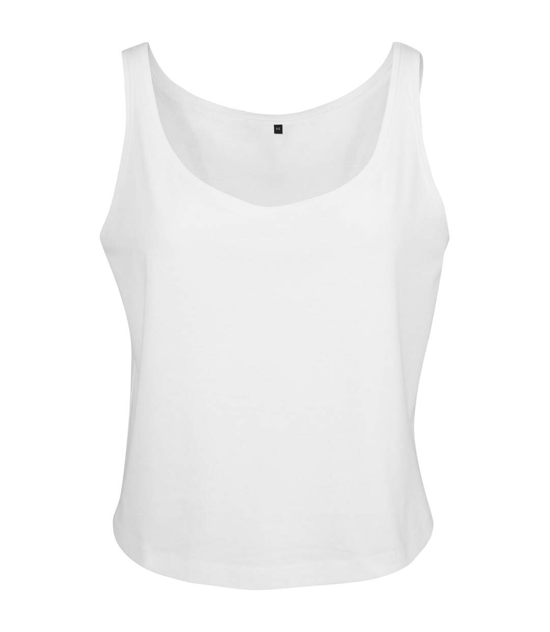 Débardeur Femme Blanc Build Your Brand-1