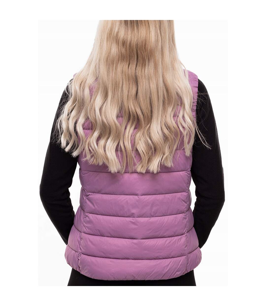 Doudoune Sans Manches H4z22 Femme Violet Clair 4F-3
