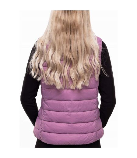 Doudoune Sans Manches H4z22 Femme Violet Clair 4F