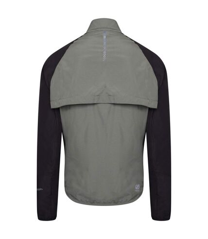 Dare 2B Mens Oxidate Windshell Jacket (Agave Green/Black) - UTRG4351