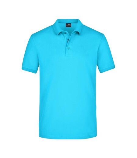 Polo Homme Turquoise Vif James And Nicholson
