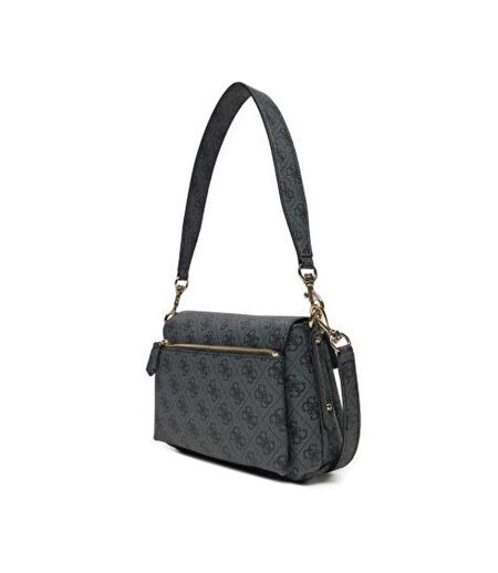 Sac à Bandoulière Noir Femme Guess Brenton - Taille unique