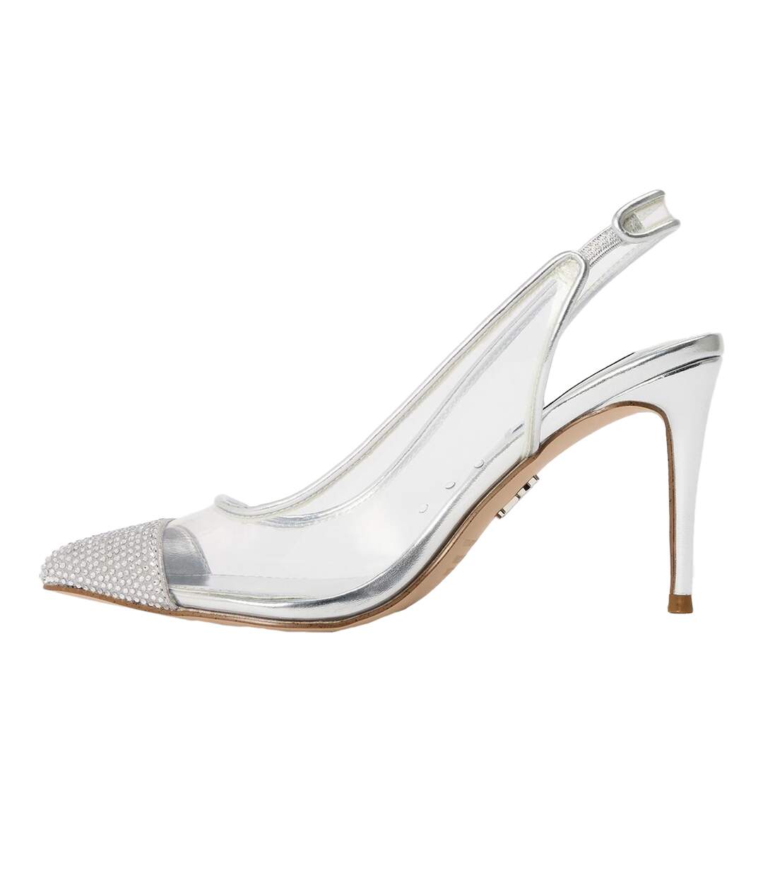 Ballerines Motif/style Métallisé Leena Femme Argenté Steve Madden-3