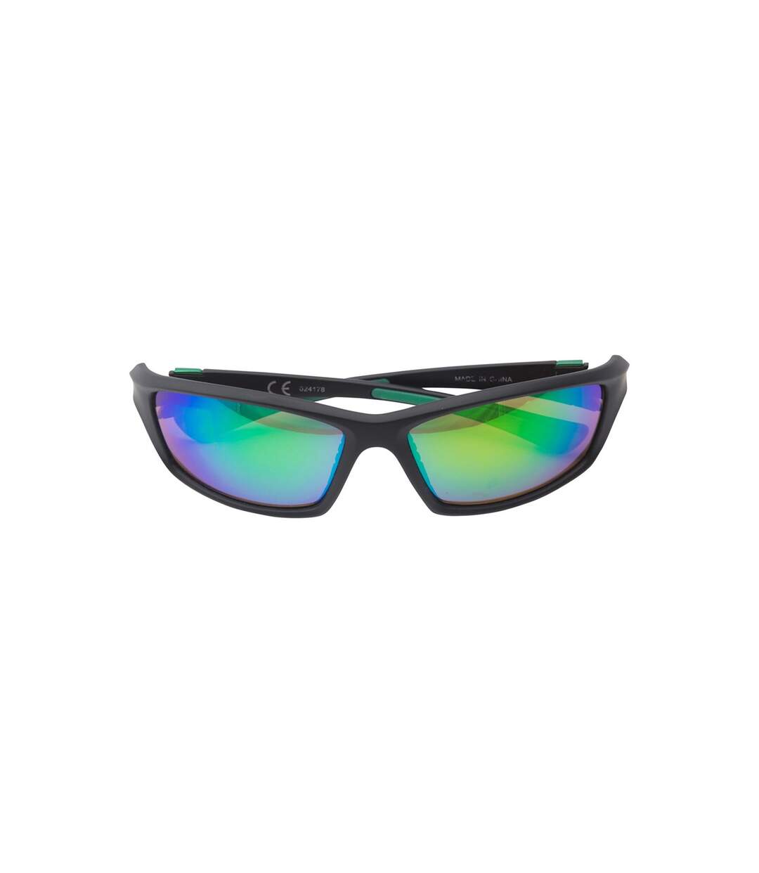 Unisex adult hayman sunglasses one size black/green Mountain Warehouse-3