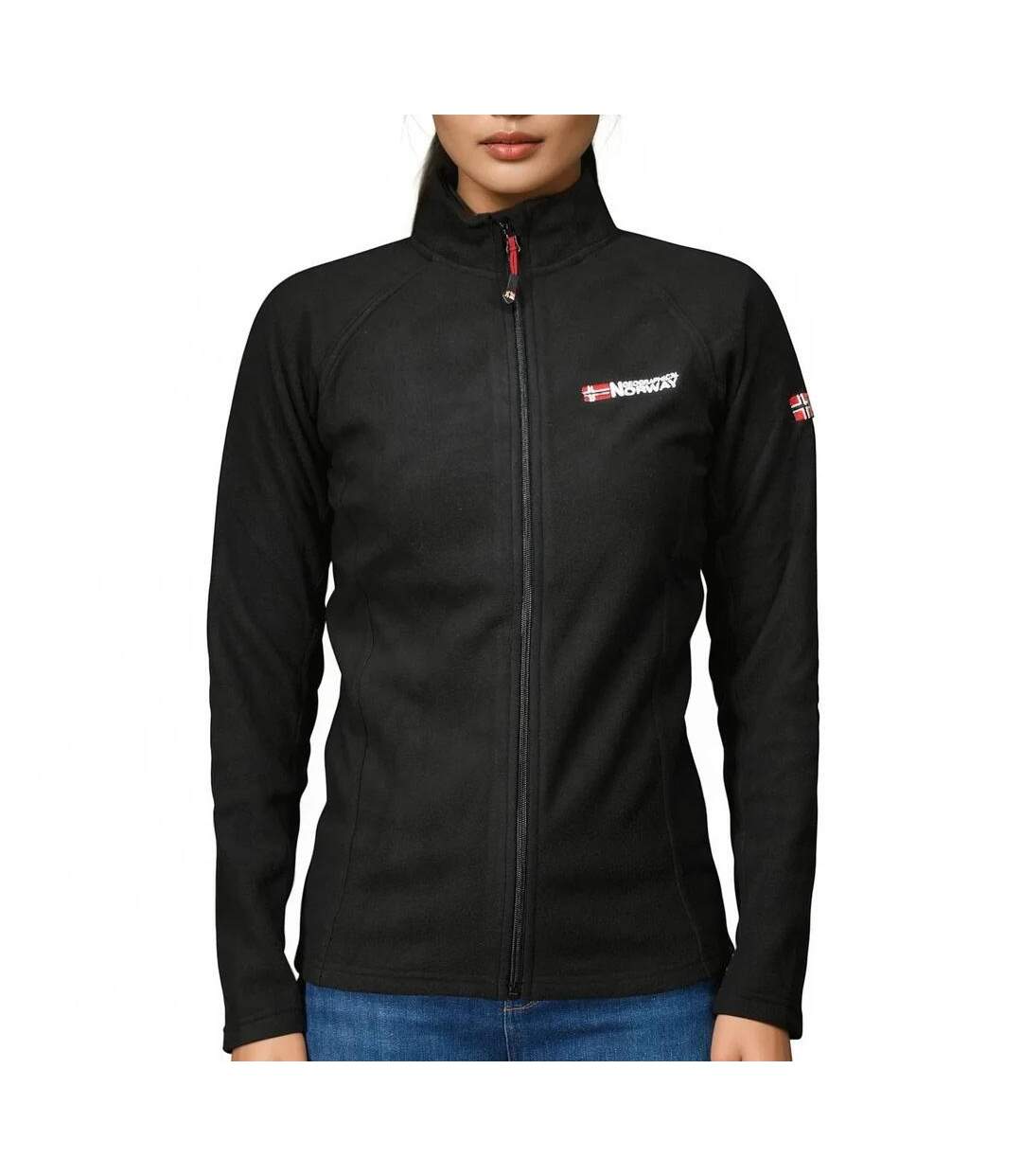 Veste polaire noir femme geographical norway lady 233-1