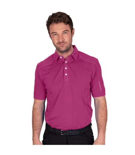 Polo de golf surpiqué pour hommes mulberry Island Green