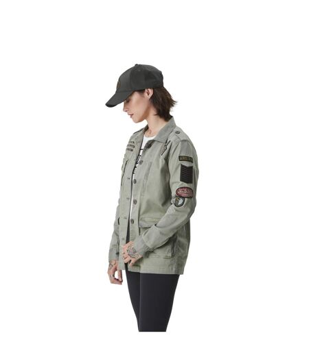 Veste femme militaire avec patch Milly Vondutch