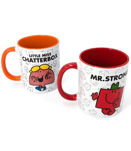 Mug MONSIEUR MADAME 30 cl 2 pièces Mme Bavarde