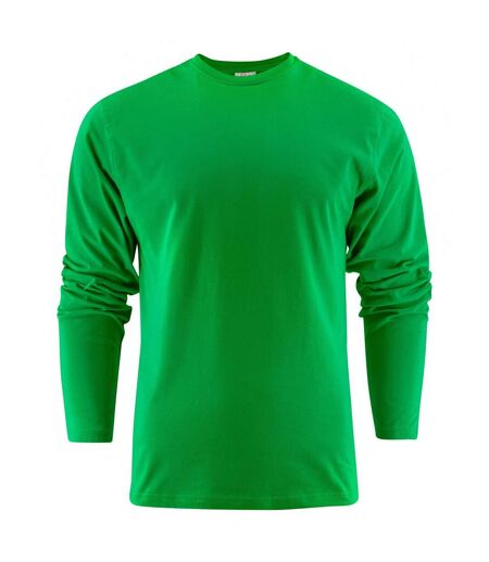 T-shirt Manches Longues Heavy Homme Vert Printer