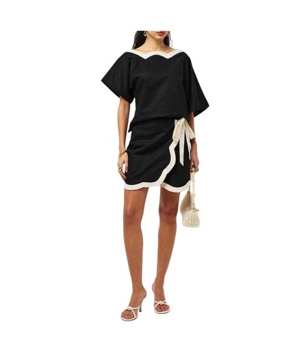 Haut Tilly Femme Noir Crème Never Fully Dressed