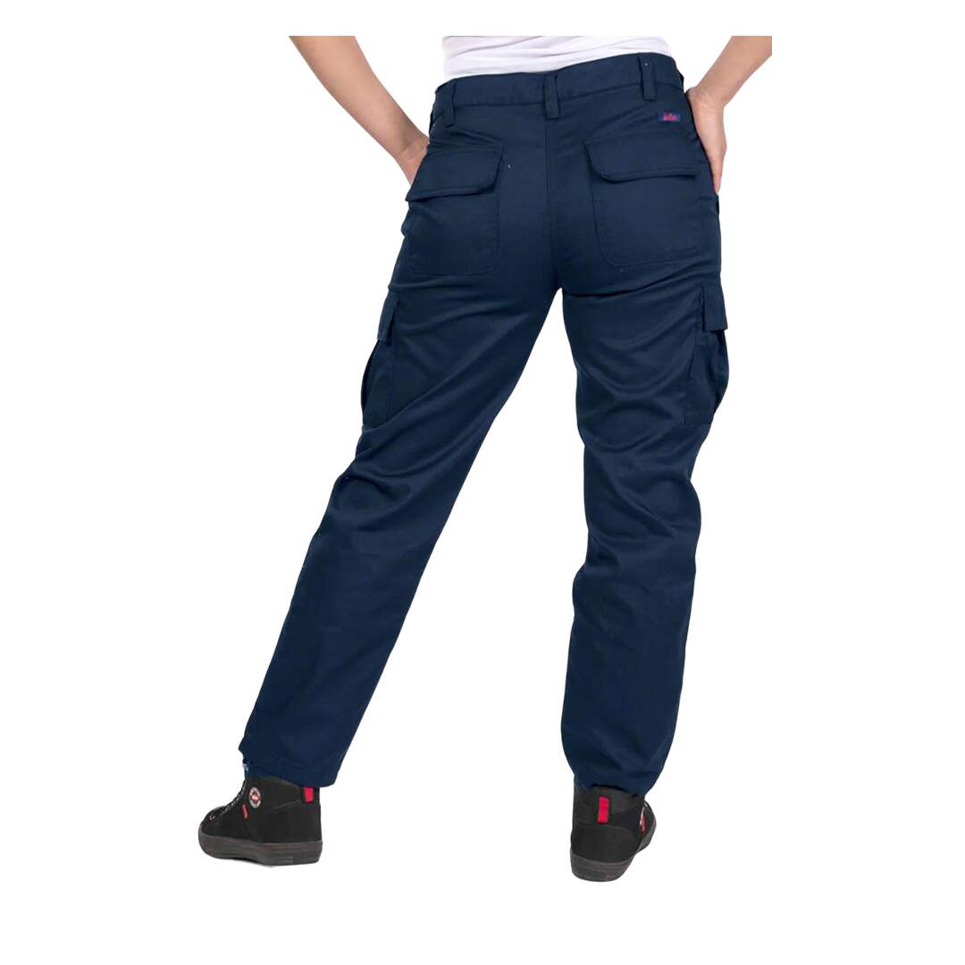 Pantalon à poches classic femme bleu marine Lee Cooper-2