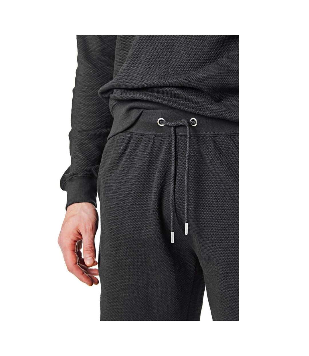 Mens hooded top & shorts set charcoal RIPT Essentials-2