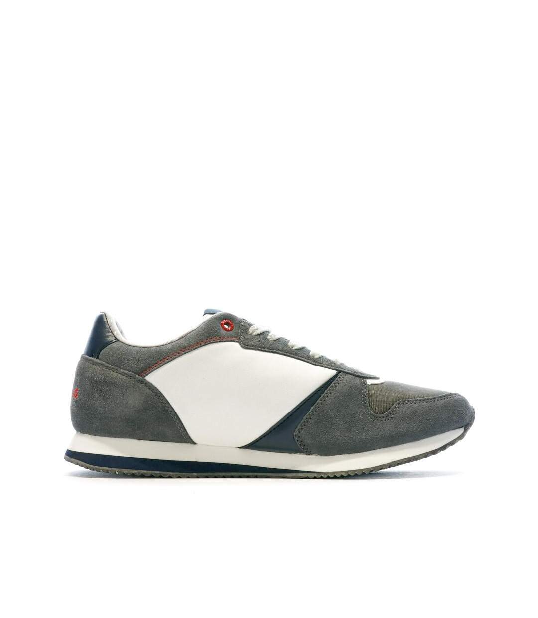 Baskets blanc/gris homme redskins hasher-2