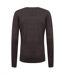 Henbury Womens/Ladies 12 Gauge Fine Knit V-Neck Jumper / Sweatshirt (Grey Marl) - UTRW660