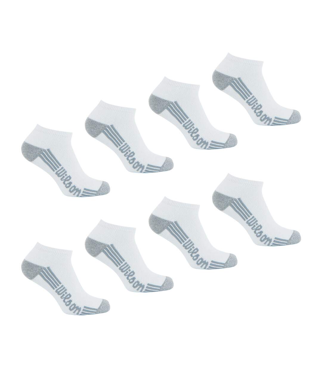 Lot de 8 paires de chaussettes basses homme Access Wilson