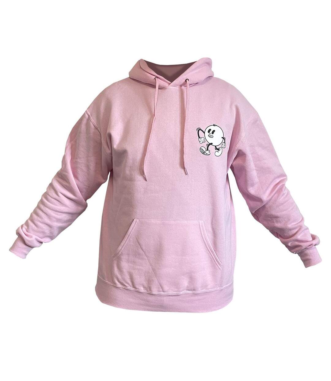 Sweat-shirt à capuche motif CARTOON - homme - rose