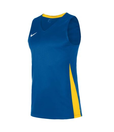 Maillot De Basket Team Homme Bleu Roi Jaune Nike