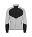 Clique Mens Haines Fleece Jacket (Ash/Black) - UTUB381