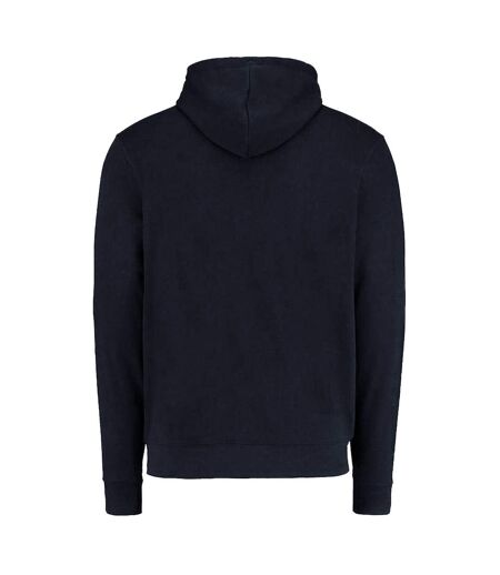 Kustom Kit Mens Full Zip Hooded Sweatshirt (Navy Blue)