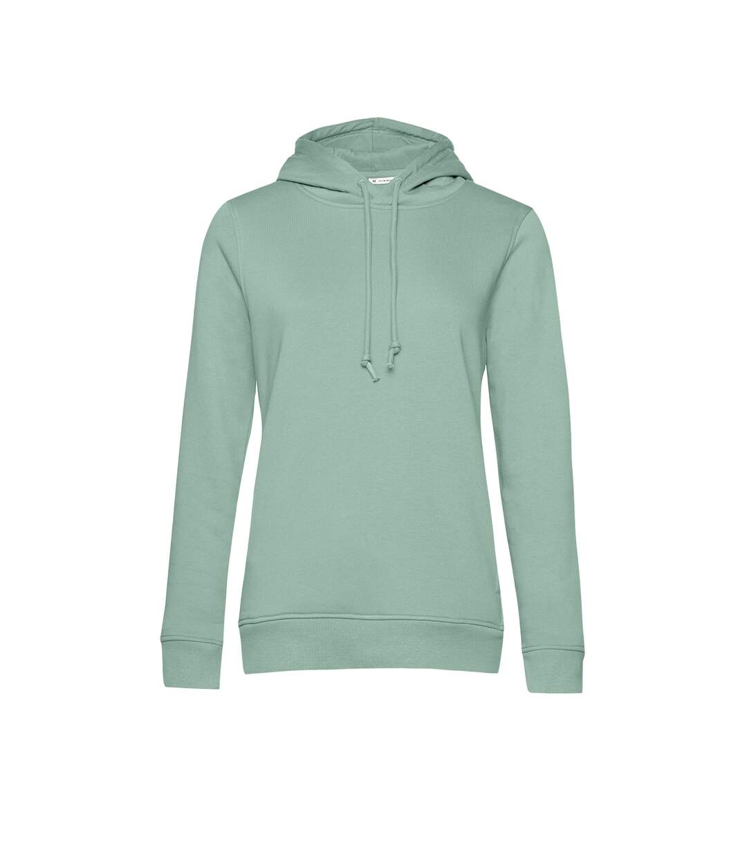 Sweat à capuche femme vert de gris B&C