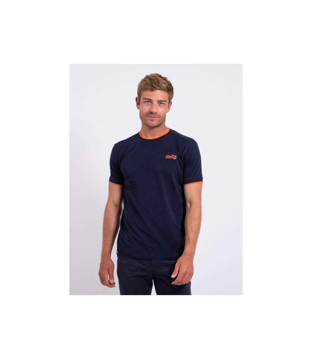 T-shirt col rond pur coton NENABAR-1