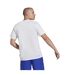 T-shirt Entraînement Essentials Homme Blanc Noir Adidas-3