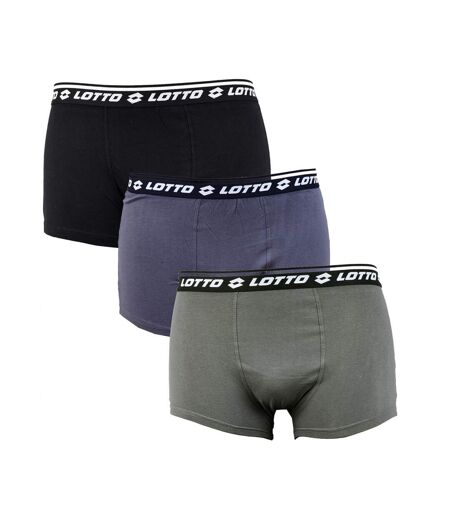 Boxer LOTTO pour Homme 100% COTON - Pack de 3