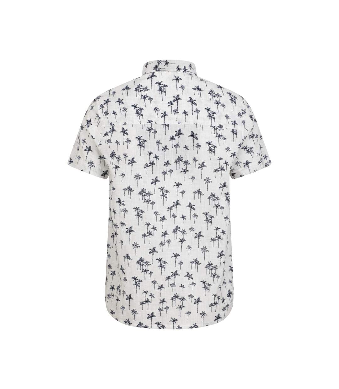 Mens Preston Illustration Palm Tree Shirt Off White Mountain Warehouse-2