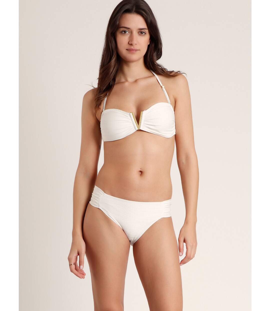 Ensemble 2 pièces bikini bandeau Waves Admas-3