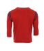 T-shirt Manches 3/4 Rouge Homme Scotch & Soda Heroes - M