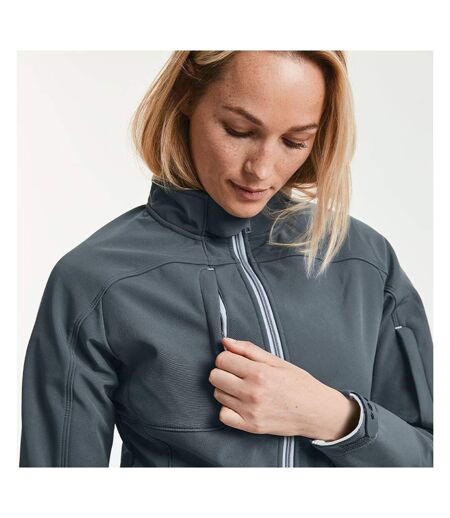 Russell Women/Ladies Bionic Softshell Jacket (Iron Gray)